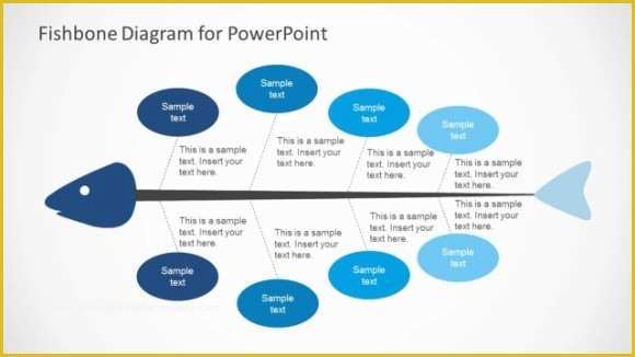 Free Fishbone Diagram Template Powerpoint Of Free Six Sigma Fishbone Templates for Ms Fice