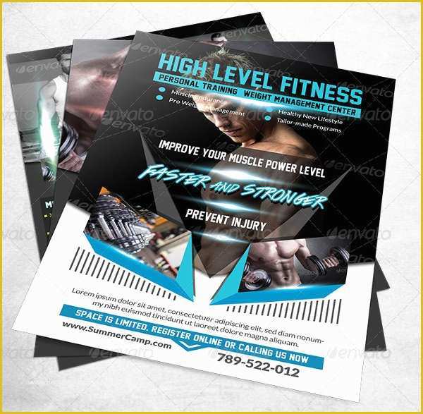 Free Fitness Flyer Template Publisher Of 23 Fitness Flyer Designs Psd Word Publisher