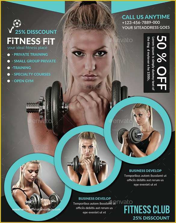 Free Fitness Flyer Template Publisher Of 36 Fitness Flyer Templates Word Psd Ai formats