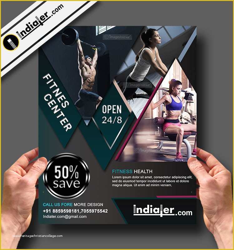 Free Fitness Flyer Template Publisher Of Free Fitness and Gym Fer Flyer Psd Template Indiater