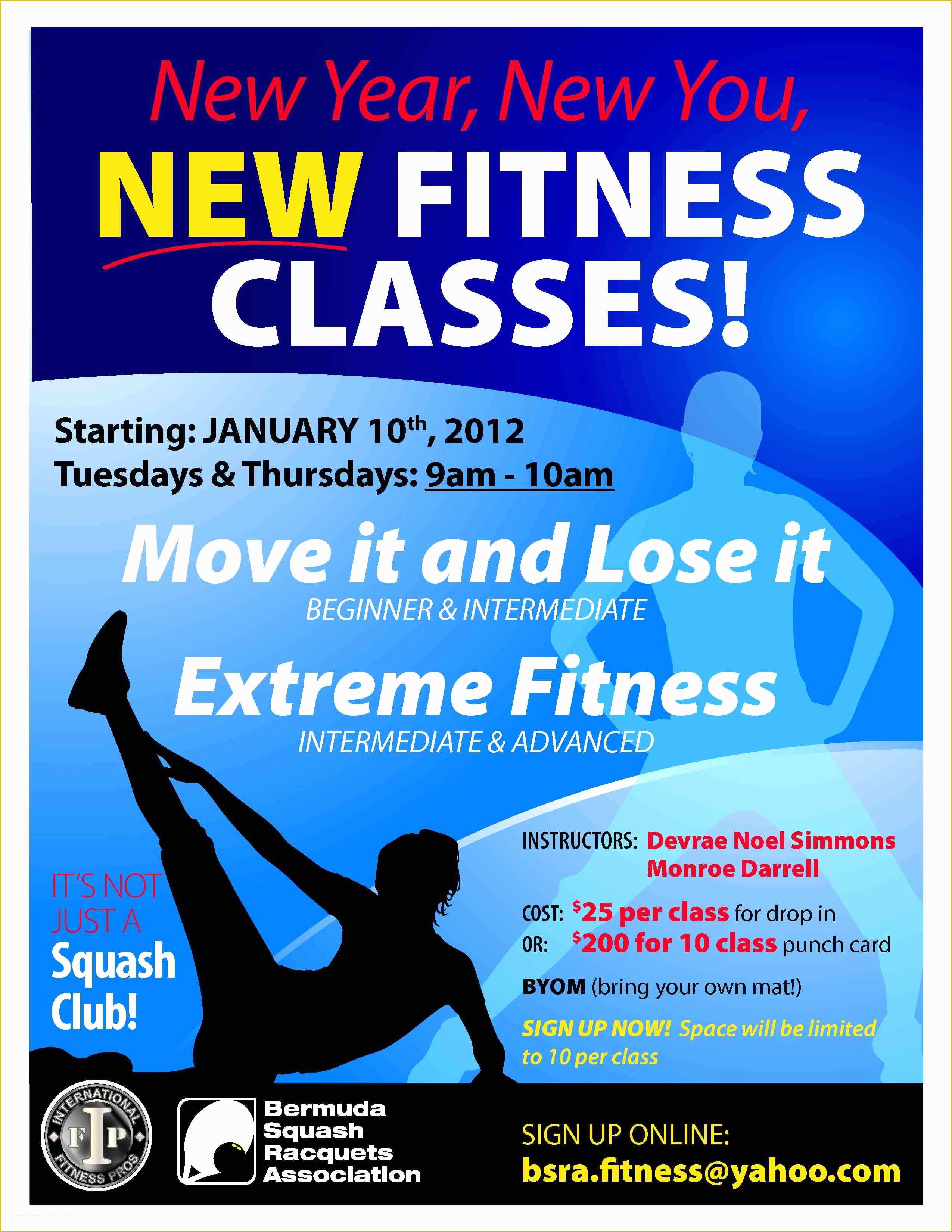 Free Fitness Flyer Template Publisher Of January Th Bermuda events and Download Free Fitness Gym