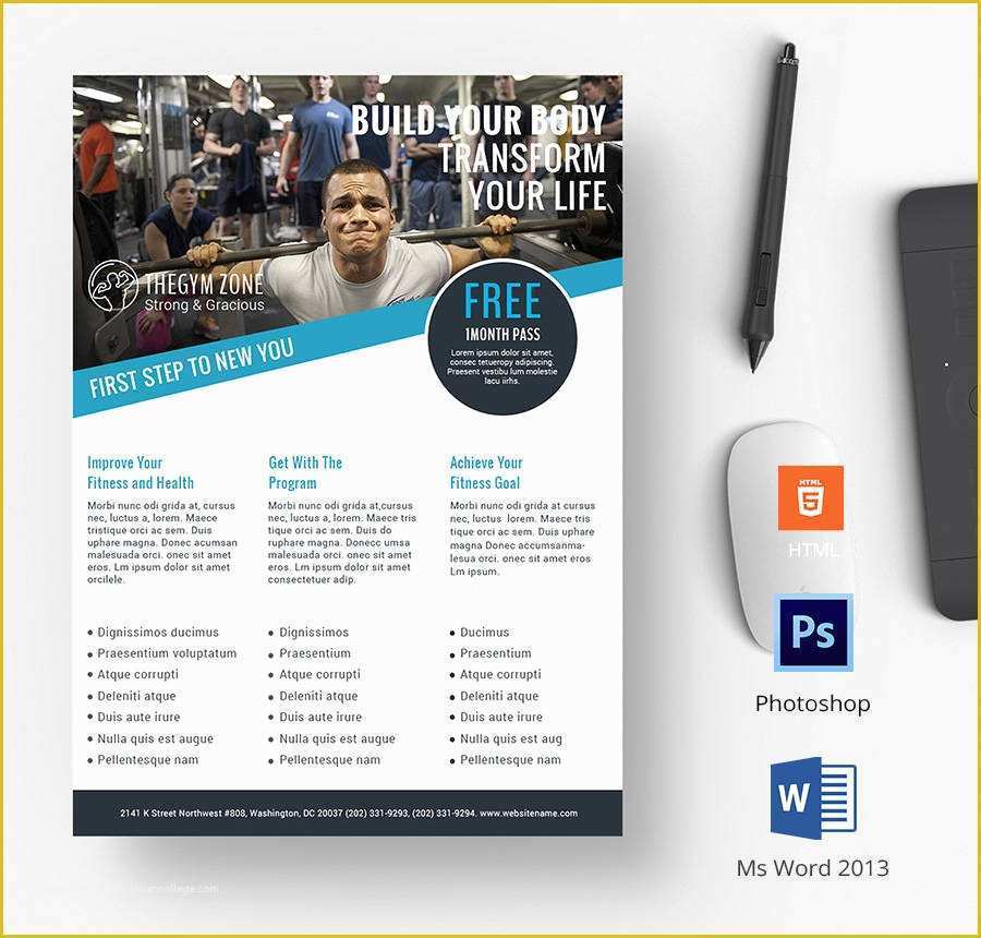 Free Fitness Newsletter Templates Of 30 Free Email Newsletters Psd Education Business