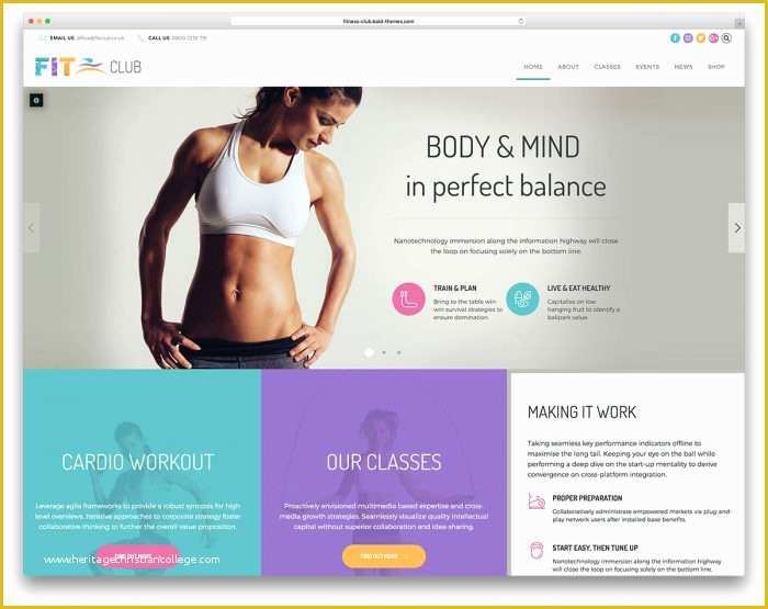 Free Fitness Newsletter Templates Of top 10 Most Popular Website Builder Templates