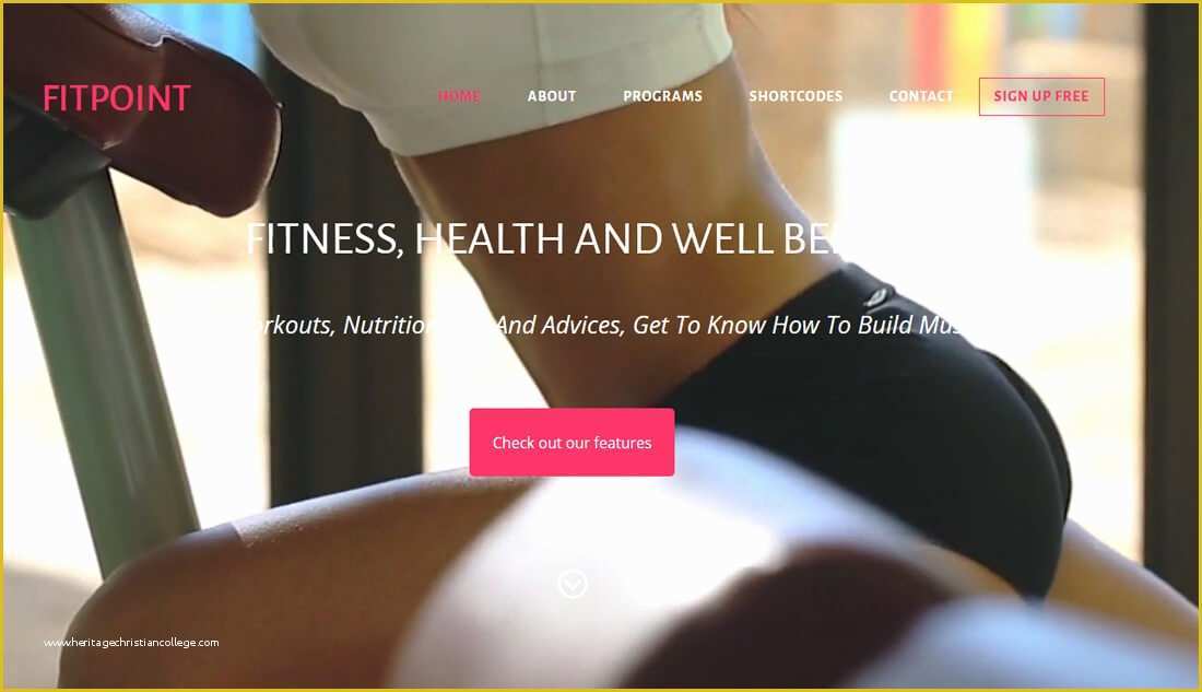 Free Fitness Website Templates Of 20 Best Free Fitness Website Templates with Fresh New