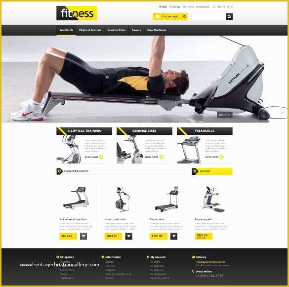 Free Fitness Website Templates Of 28 Fitness Website themes & Templates