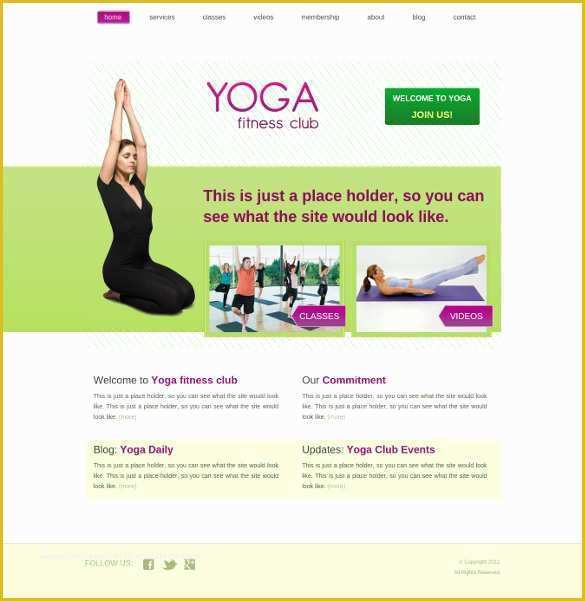 Free Fitness Website Templates Of 35 Free PHP Website Templates & themes