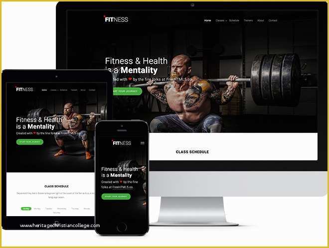 Free Fitness Website Templates Of Guide Free HTML5 Bootstrap Template Freehtml5