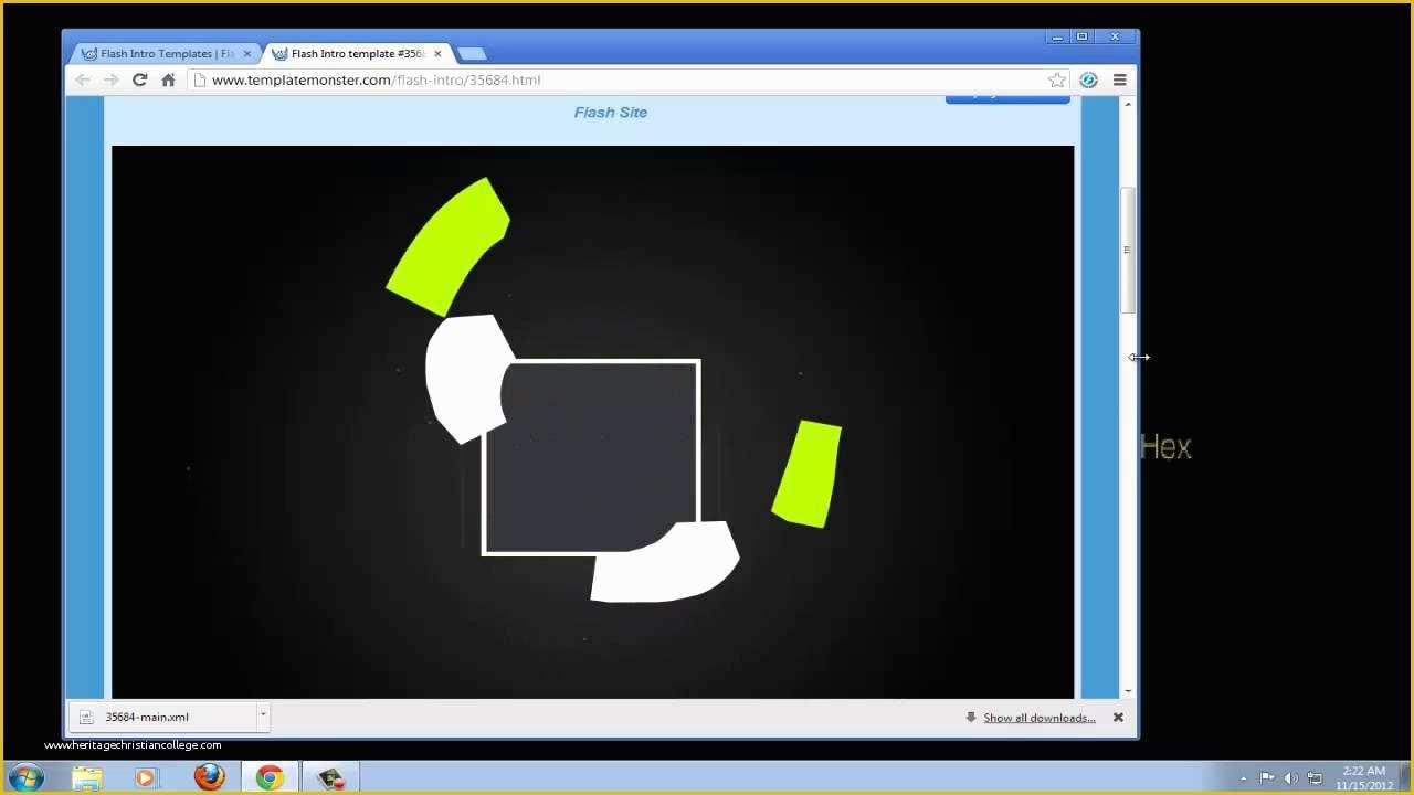Free Flash Intro Templates Of How to Free Flash Intro Template and Edit It without