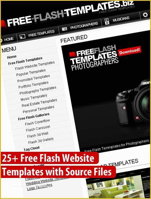Free Flash Website Templates with source Files Of 30 Free Flash Website Templates with source Files Part 2