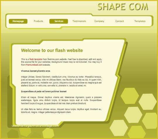 Free Flash Website Templates with source Files Of Collection Free Flash Website Templates with Fla source