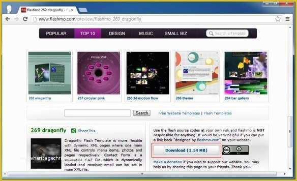 Free Flash Website Templates with source Files Of Download Free Flash Templates at Flashmo
