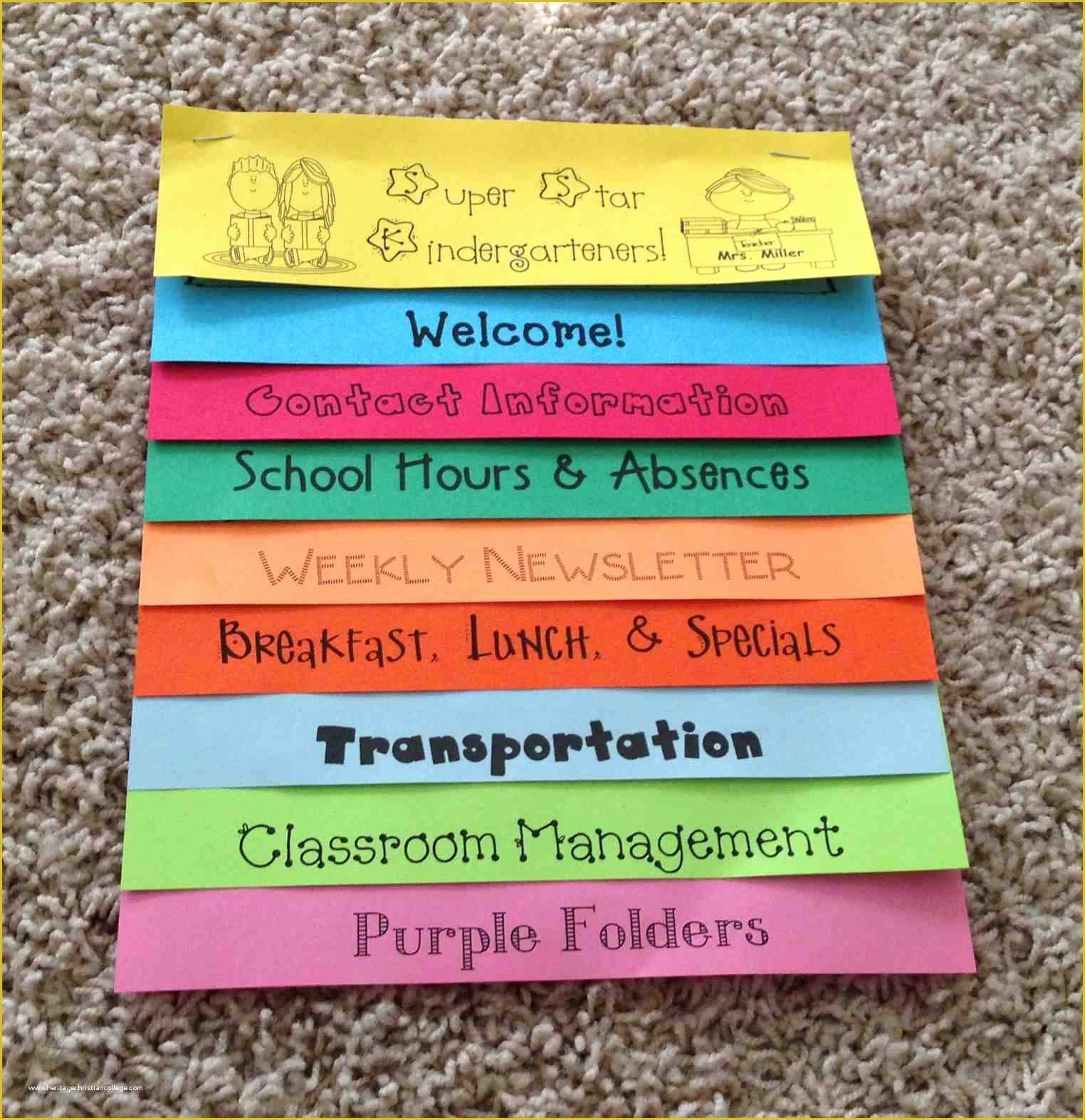 Free Flip Book Template For Teachers Of A Spoonful Of Learning Back To 