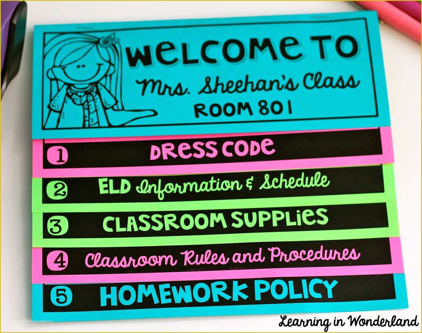 Free Flip Book Template for Teachers Of Back to School Flip Book