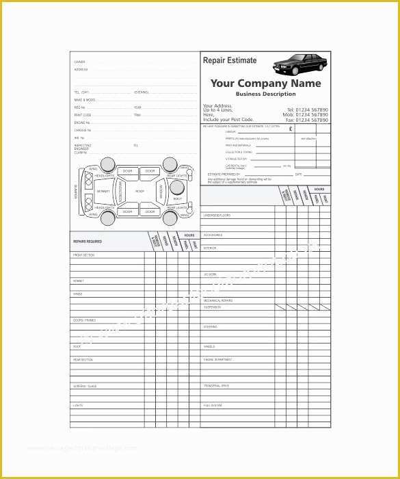 Free Flooring Estimate Template Of Flooring Estimate Template – Amandae