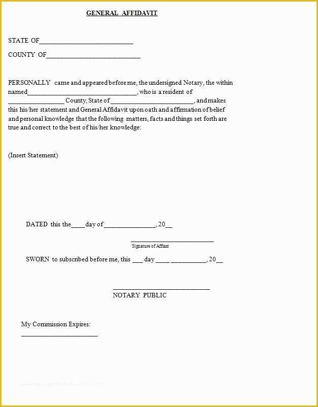 free-florida-affidavit-template-of-notarized-letter-template-florida