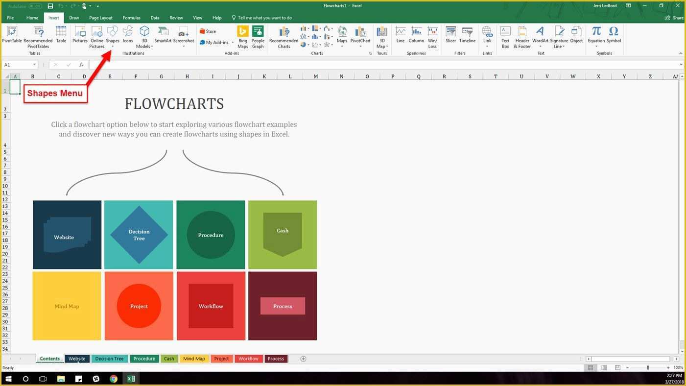 Free Flowchart Template Of How to Find and Use Excel S Free Flowchart Templates