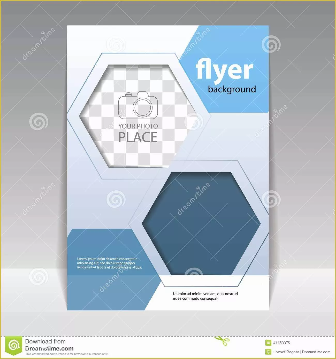 Free Flyer Design Templates Of Business Technology Flyer Design Template Stock Vector