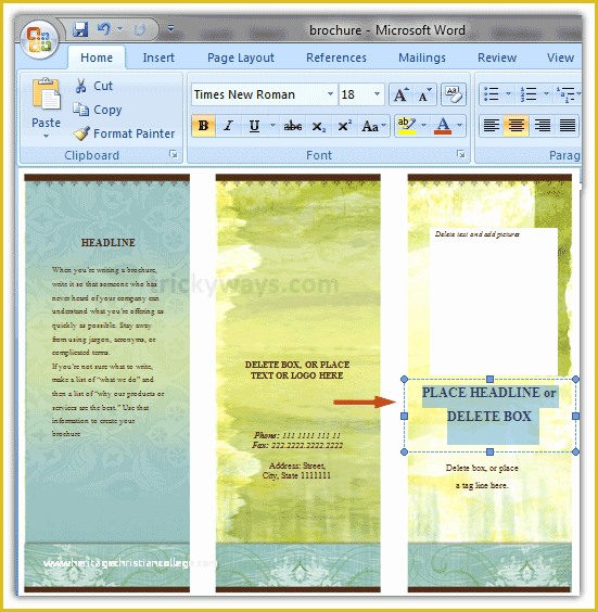 Free Flyer Templates for Microsoft Word Of 13 Free Brochure Templates for Microsoft Word