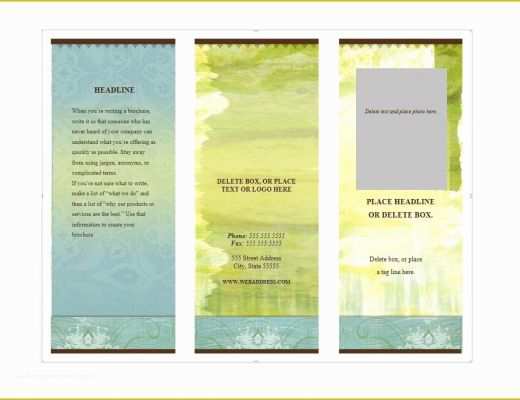 Free Flyer Templates Word Download Of 31 Free Brochure Templates Ms Word and Pdf Free