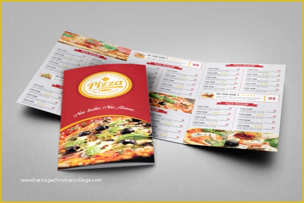 Free Folding Menu Template Of 46 Tri Fold Menu Templates Free Word Psd Designs