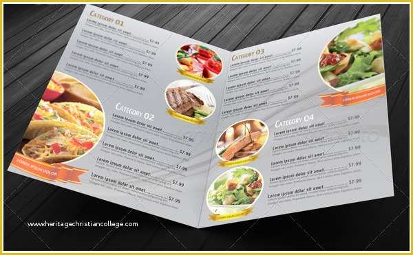 Free Folding Menu Template Of Printable Bi Fold Brochure Template – 67 Free Word Psd