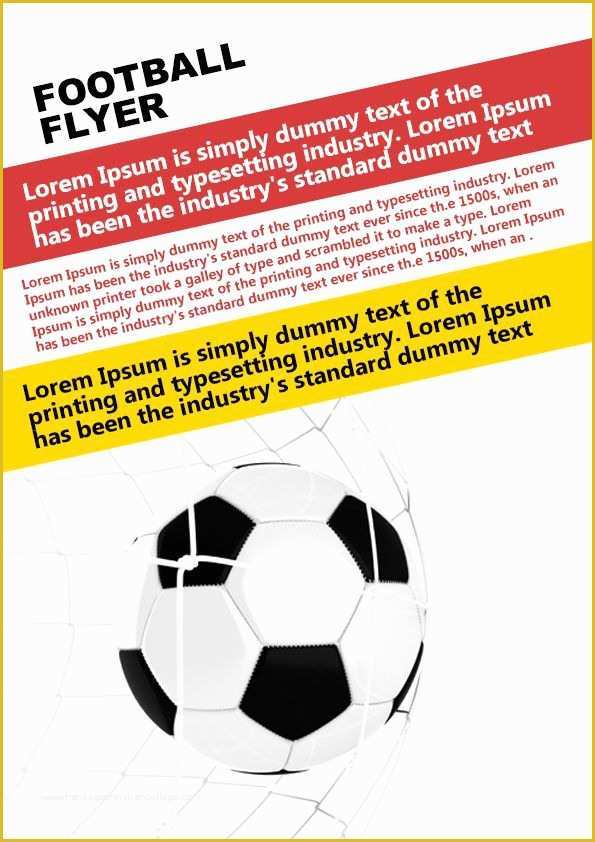 Free Football Flyer Design Templates Of 13 Free Football Flyer Templates to Spice Up Your Football