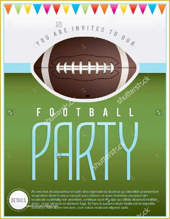 Free Football Flyer Design Templates Of Spectacular Football Flyer Templates 24 Download