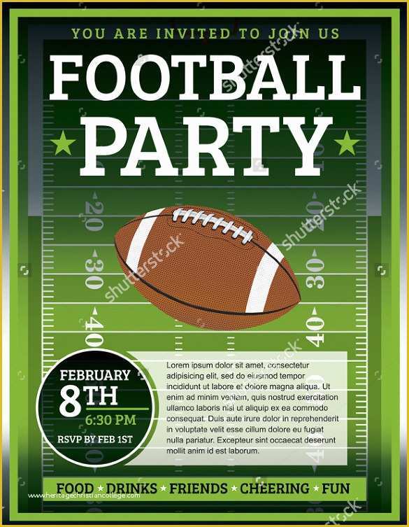 Free Football Flyer Design Templates Of Spectacular Football Flyer Templates 24 Download