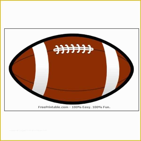 Free Football Program Templates Of Free Printable Footballs Download Free Clip Art Free