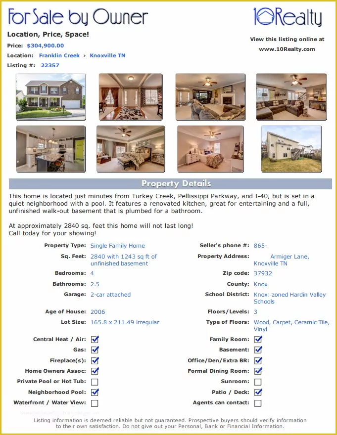 Free For Sale By Owner Flyer Template Of Free Fsbo Listing Free For free-for-sale-by-owner-flyer-template-of-free-fsbo-listing-free-for