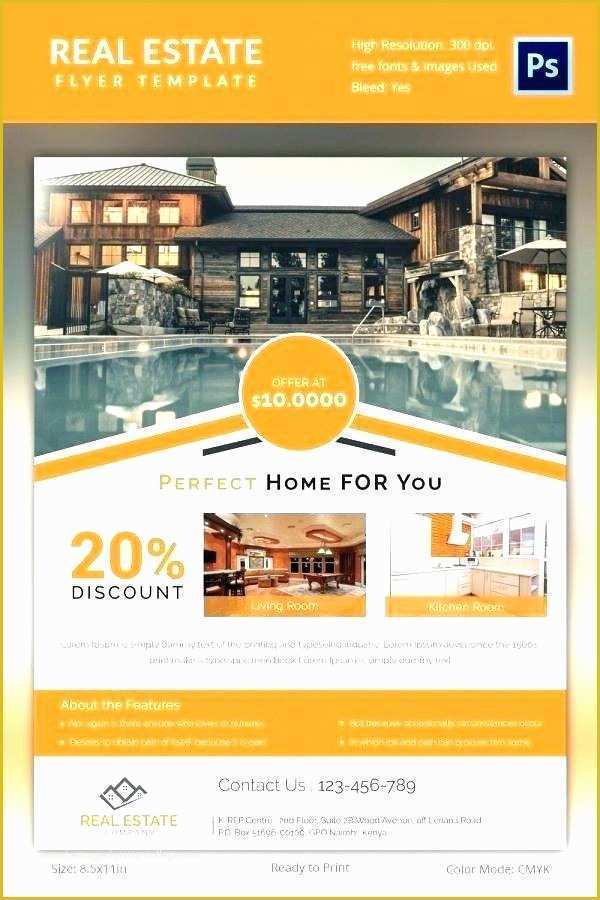 Free for Sale by Owner Flyer Template Of Free Real Estate Flyers Templates Free Real Estate Flyer