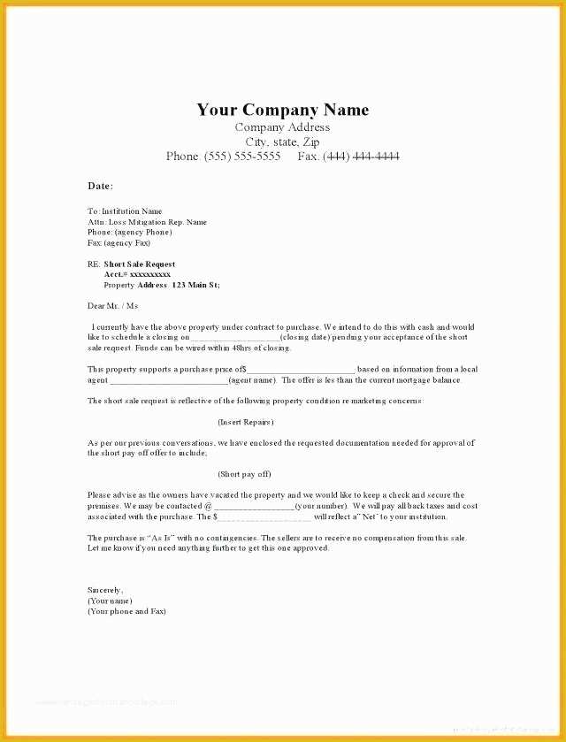 Free foreclosure Letter Template Of Intent Price Fer Request Template Price Fer Template