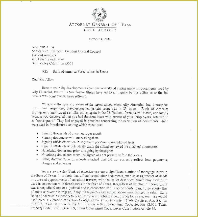 Free foreclosure Letter Template Of Loan foreclosure Letter format In Word Wallpaperall