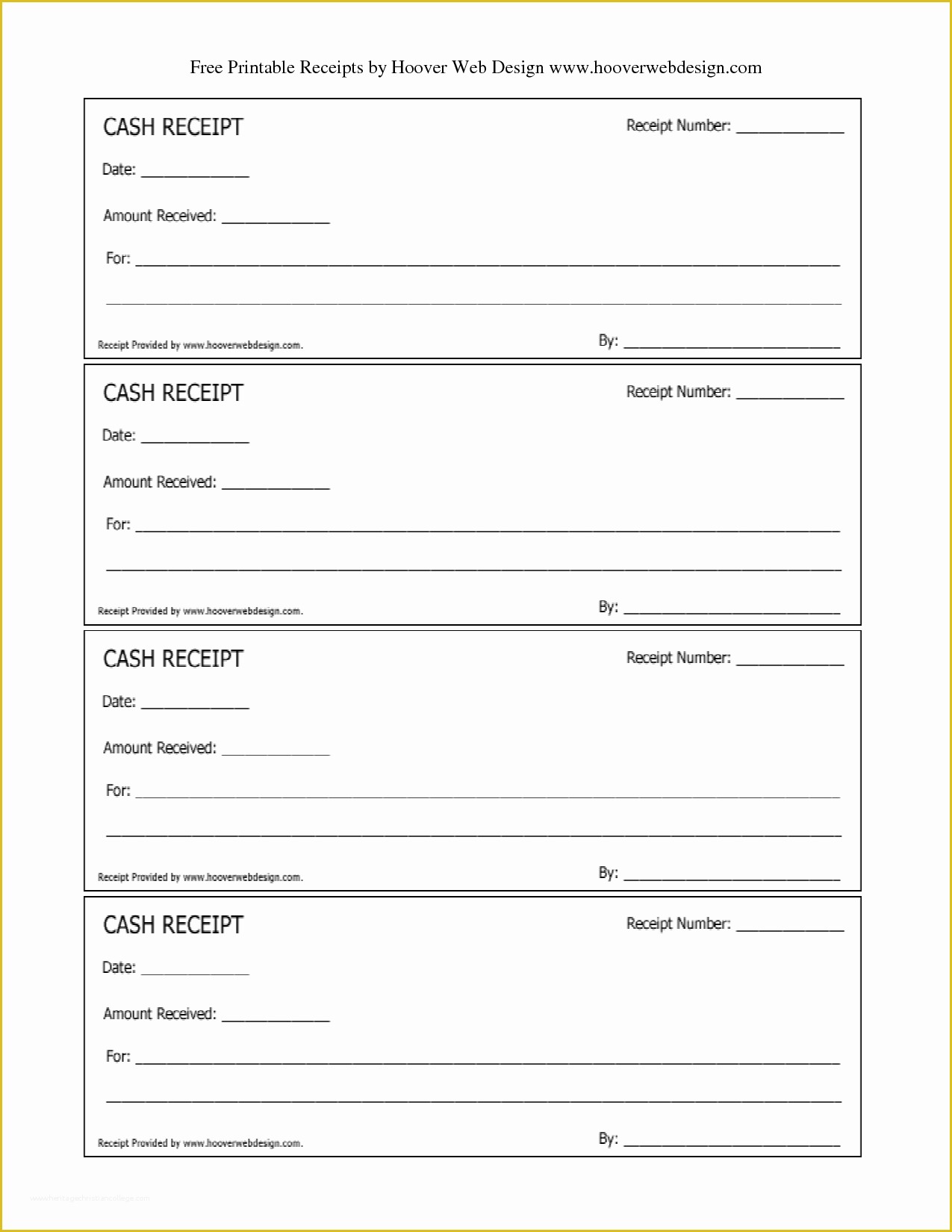 Free form Templates Of Free Printable Receipt Templates
