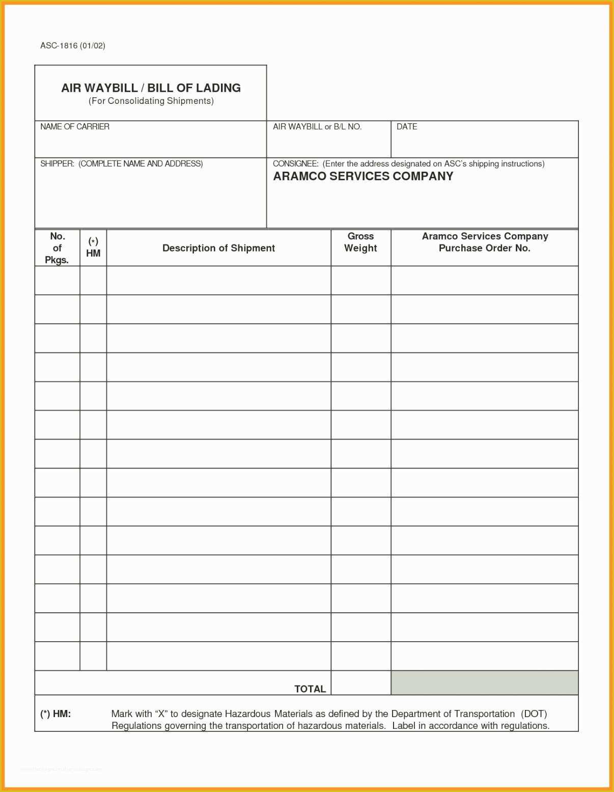 Free Freight Invoice Template Of Freight Invoice Template – Amandae