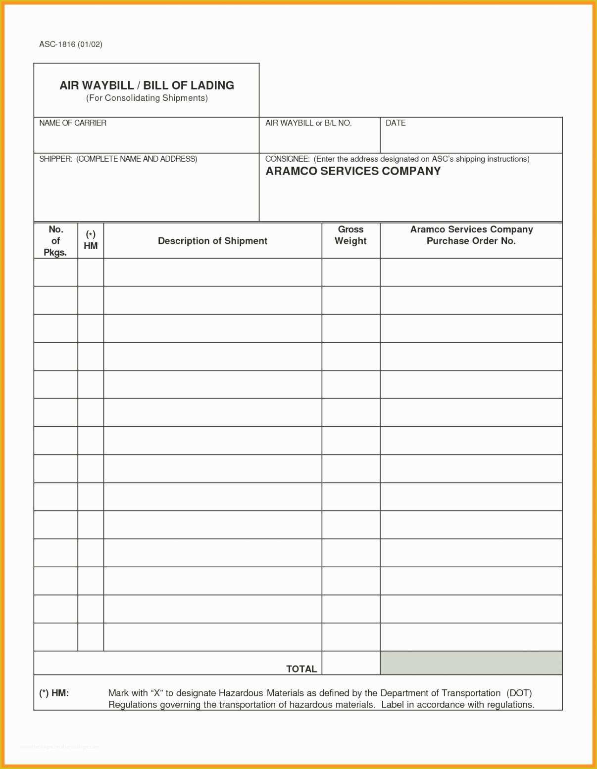 Free Freight Invoice Template Of Freight Invoice Template – Amandae