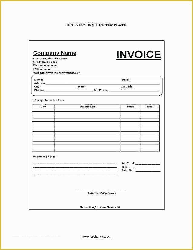 Free Freight Invoice Template Of Goods Receipt Template Goods Receipt Template Free