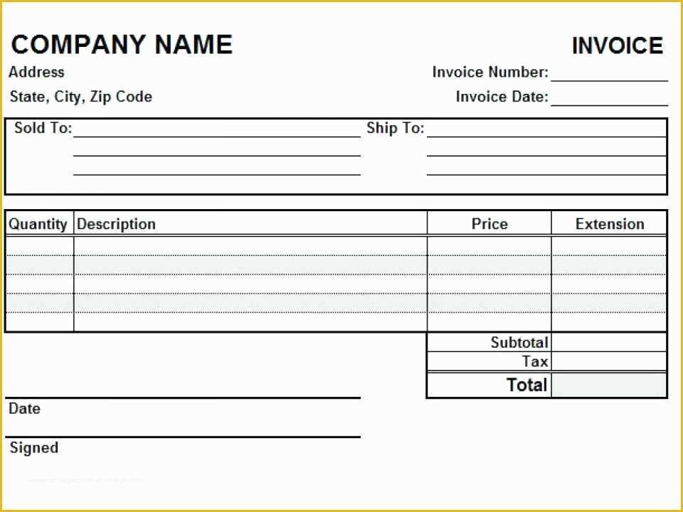 Free Freight Invoice Template Of Transportation Invoice Template Free Freight Yelom