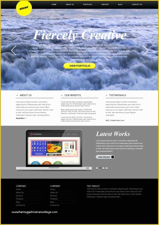Free Full Website Templates Of 40 Free Professional Psd Website Templates for Download