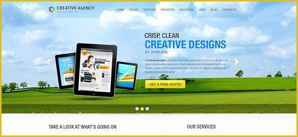 Free Full Website Templates Of Creative Website Css Template with Full Screen Jquery