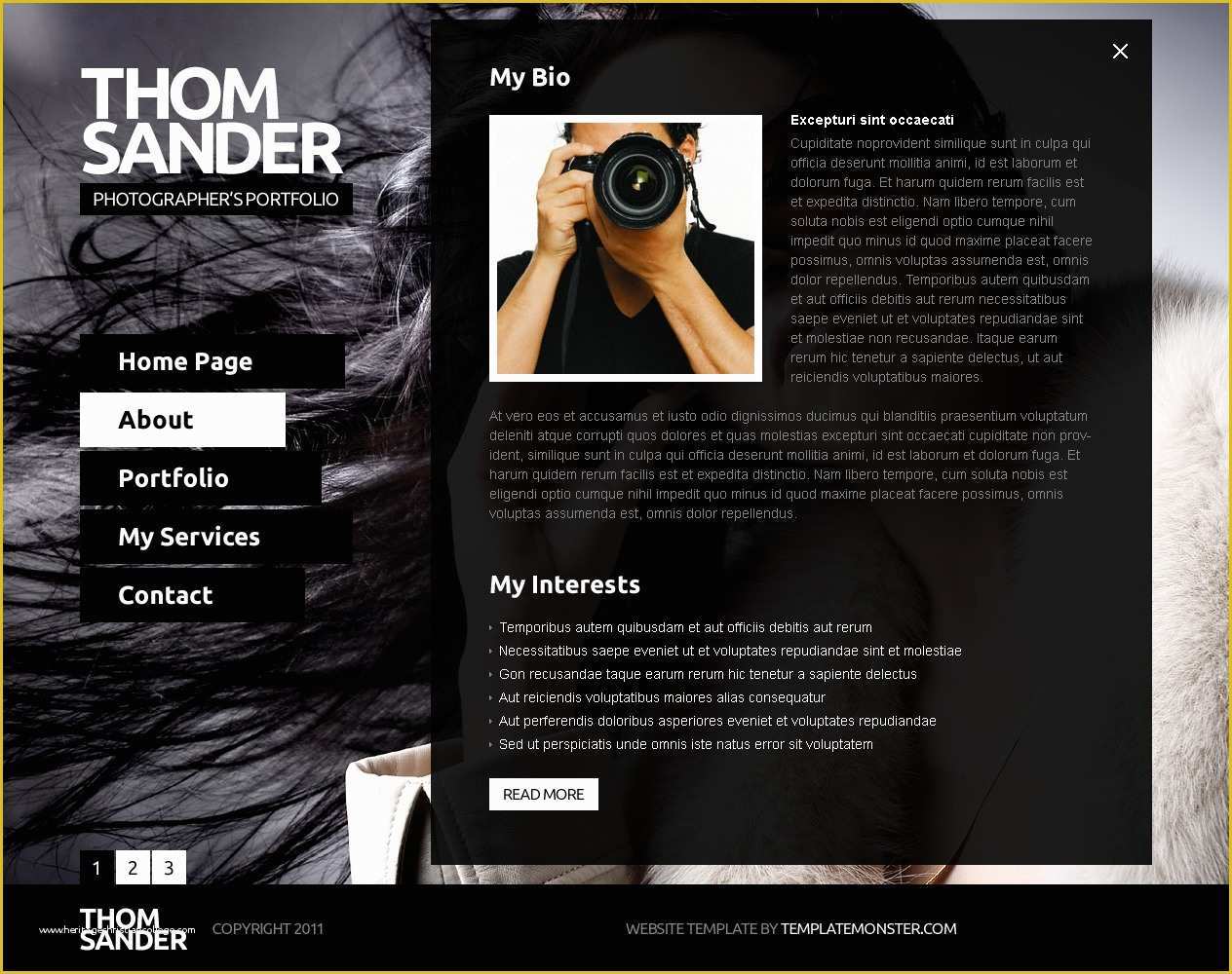 Free Full Website Templates Of Free Full Js Website Template Graphy