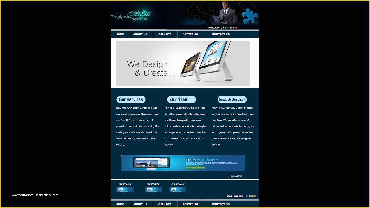 Free Full Website Templates Of Shop Tutorial ==== Web Template Design