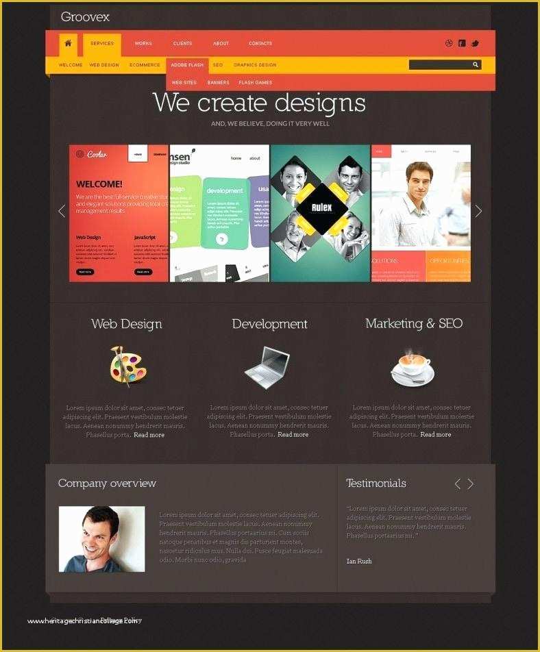 Free Full Website Templates Of Slider Template Full Page Website Templates Fullscreen