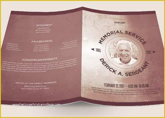 Free Funeral Program Template Download Of Funeral Program Template 30 Download Free Documents In