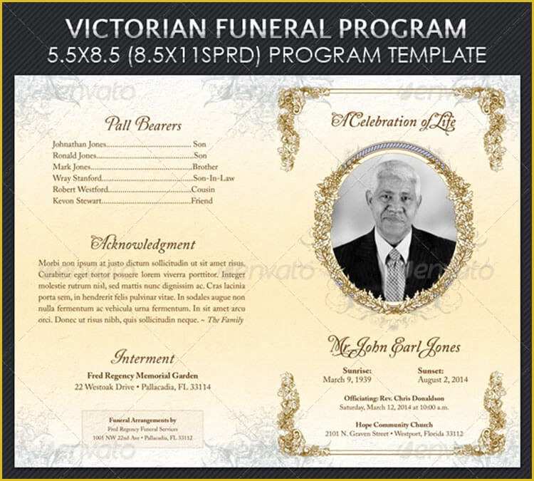 Free Funeral Program Template Indesign Of 37 Funeral Brochure Templates Free Word Psd Pdf Example