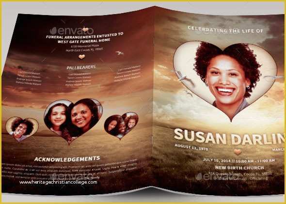 Free Funeral Program Template Indesign Of 37 Great Funeral Brochure Templates – Desiznworld