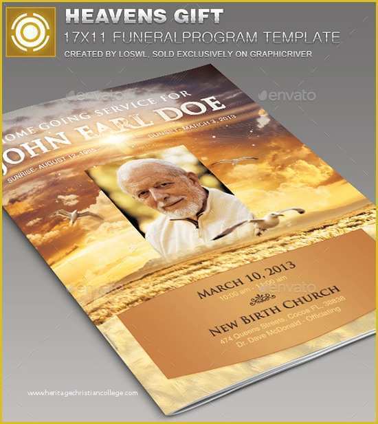 Free Funeral Program Template Indesign Of 6 Free Funeral Program Templates Excel Pdf formats