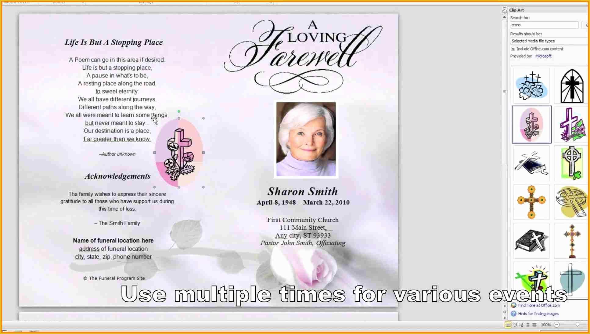 Free Funeral Program Template Indesign Of Free Funeral Pamphlet Template Resume Program Indesign Pdf