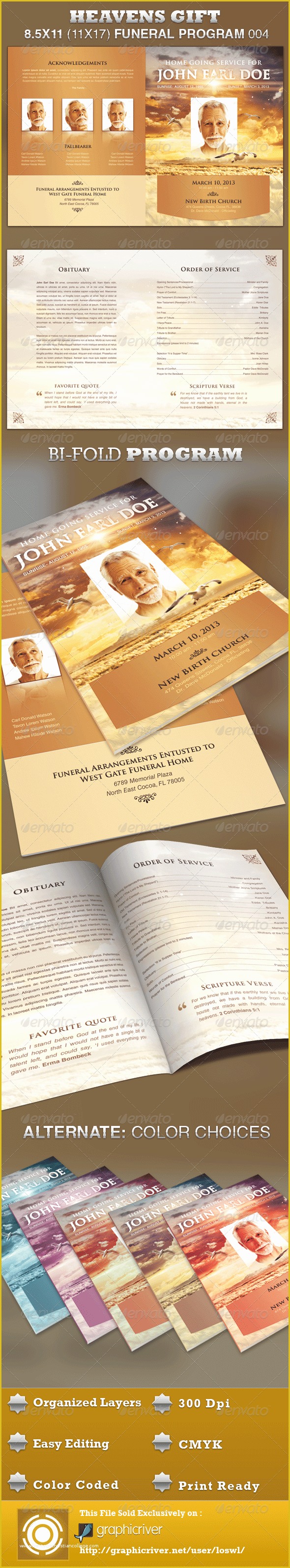 Free Funeral Program Template Indesign Of Internetpanda Blog