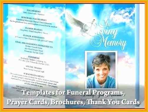 Free Funeral Program Template Photoshop Of Free Memorial Program Template Free Funeral Program